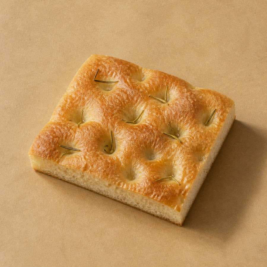 ローズマリーを焼き込んだフォカッチャ